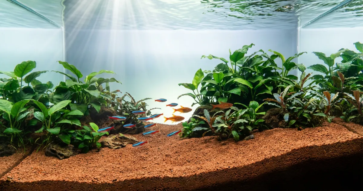 Pasir Malang hitam untuk substrate aquascape budget